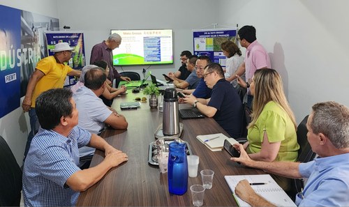 Reunião com chineses sobre a ZPE. Foto: Wilson Kishi