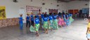 Apresentação de dança durante os festejos na Comunidade Quilombo do Chumbo