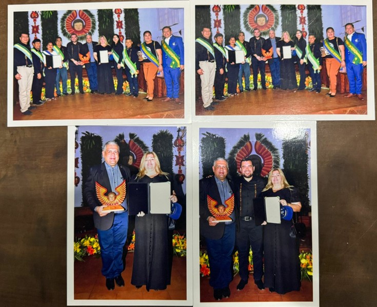 Homenagem presidente Câmara de Cáceres na Bolívia