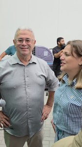 Vereadores Pacheco Cabeleireiro e Elis Enfermeira. Foto: Imprensa-CMC