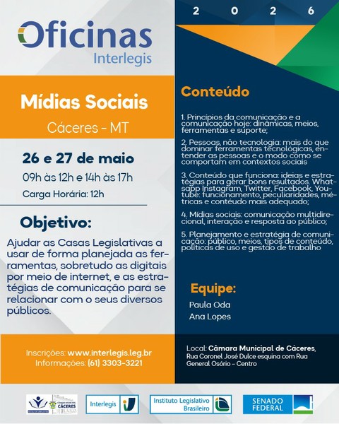 oficinas mídiais digitais