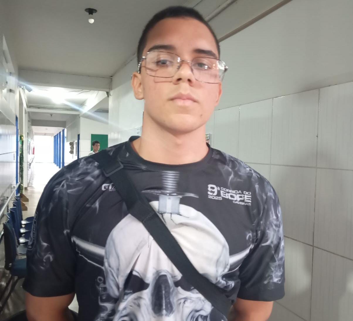 Raphael Coutinho Morares, da Escola Tiradentes.Foto: Arquivo Pessoal