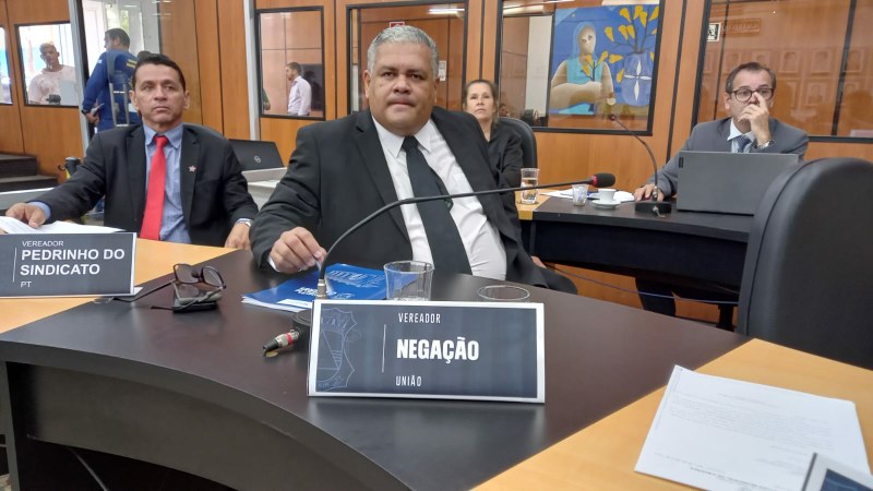 Vereador Flávio Negação. Foto: CMC