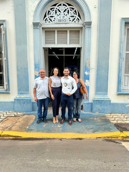 Título de Cidadão Cacerense ao delegado da PF Irineu Dias Tavares_CRED_CMC