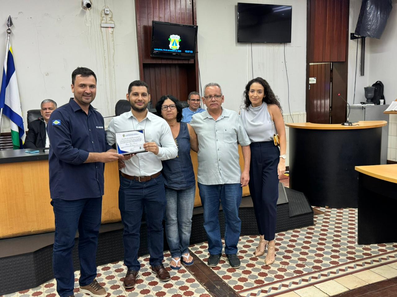 Título de Cidadão Cacerense ao delegado de polícia civil Irineu Dias Tavares_CRED_CMC