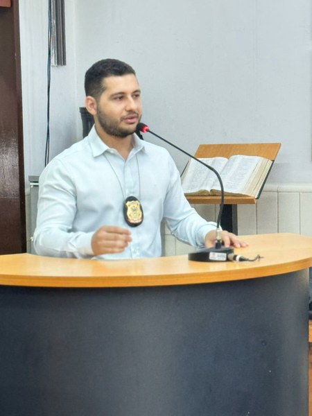 Título de Cidadão Cacerense ao delegado de polícia civil Irineu Dias Tavares_CRED_CMC