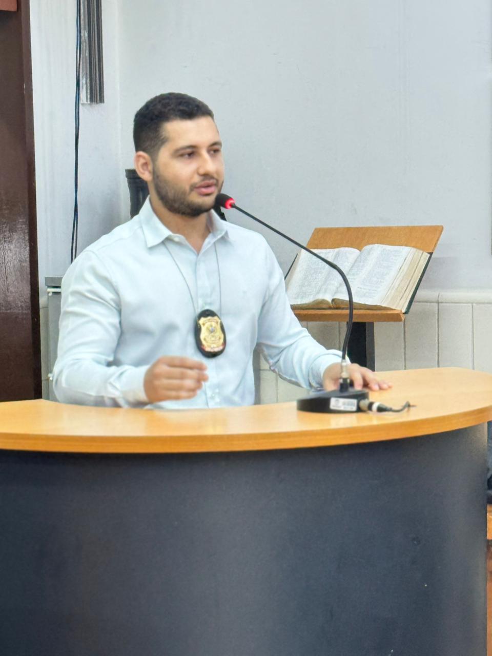 Título de Cidadão Cacerense ao delegado de polícia civil Irineu Dias Tavares_CRED_CMC