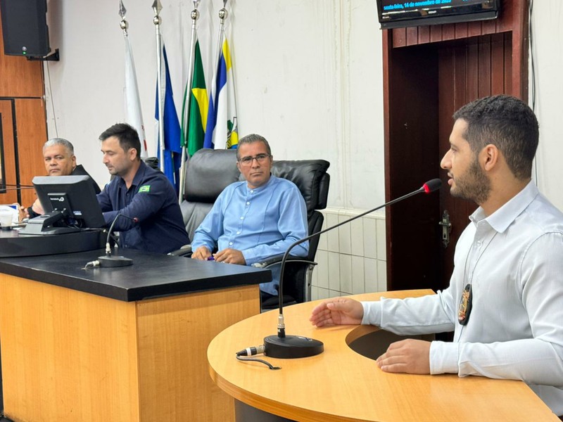 Título de Cidadão Cacerense ao delegado de polícia civil Irineu Dias Tavares_CRED_CMC