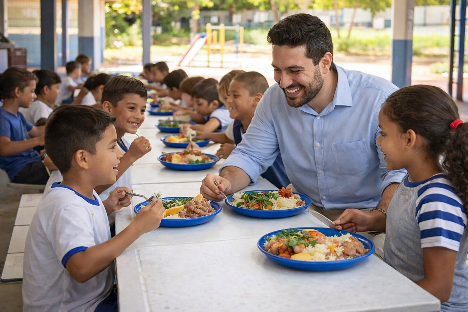 AGORA É LEI: Professores da Rede Municipal de Ensino passam a ter direito à alimentação escolar em Cáceres