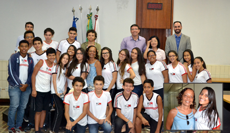 Alunos do Instituto Santa Maria visitam a Câmara