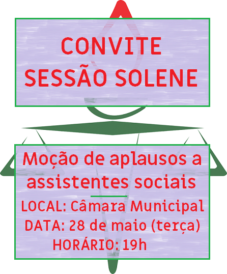 Assistentes sociais recebem homenagens em Sessão Solene na Câmara na próxima terça-feira (28)