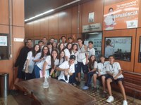 Atividades na Câmara ajudam estudantes  a desenvolver 'dicionário político'