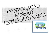 Câmara convida a população para Sessão Extraordinária