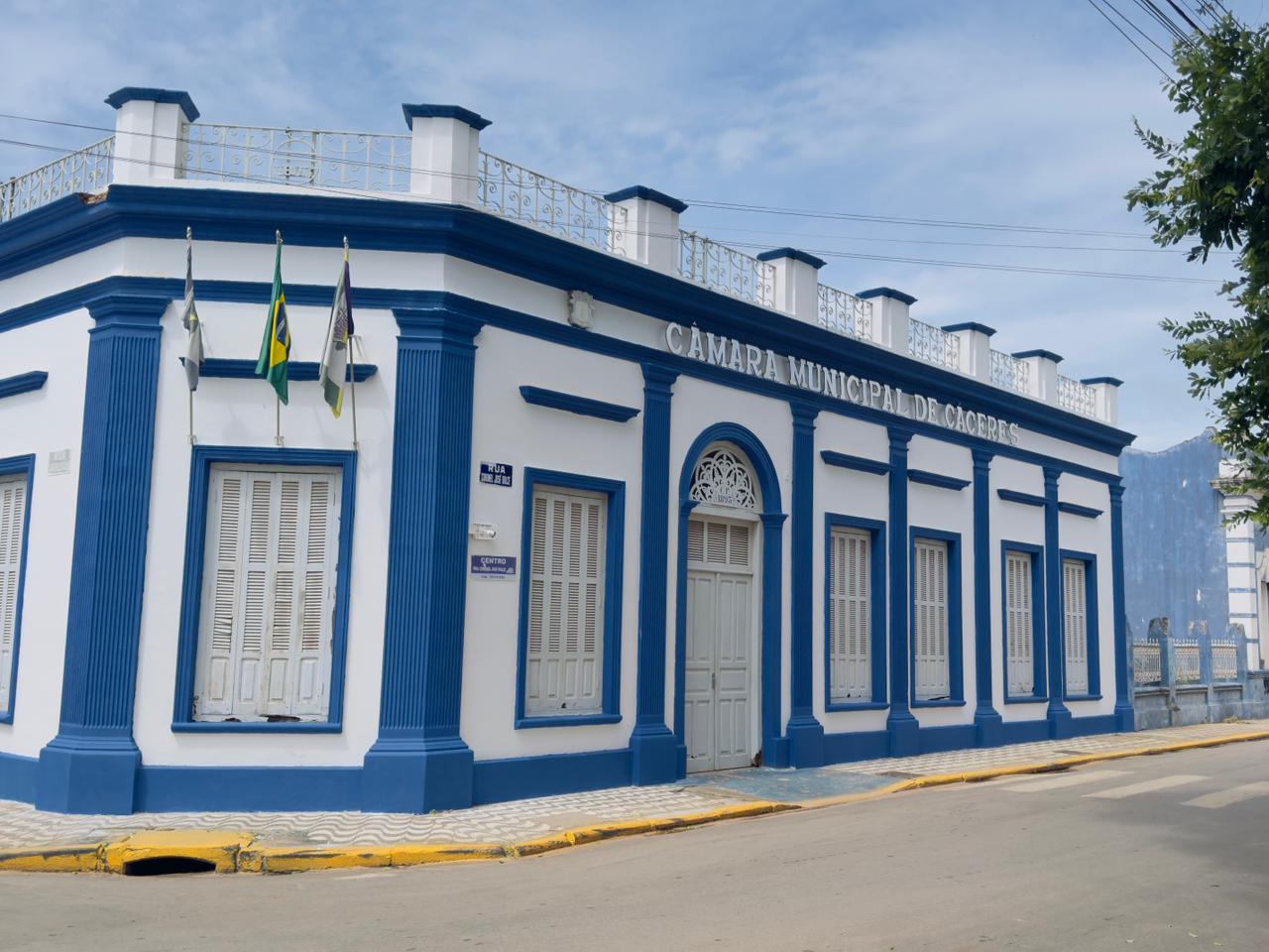 Câmara de Cáceres entrará em recesso de carnaval; atendimento ao público será retomado na quinta-feira