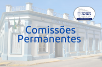 Câmara de Cáceres oficializa titulares e suplentes das Comissões Permanentes da casa 
