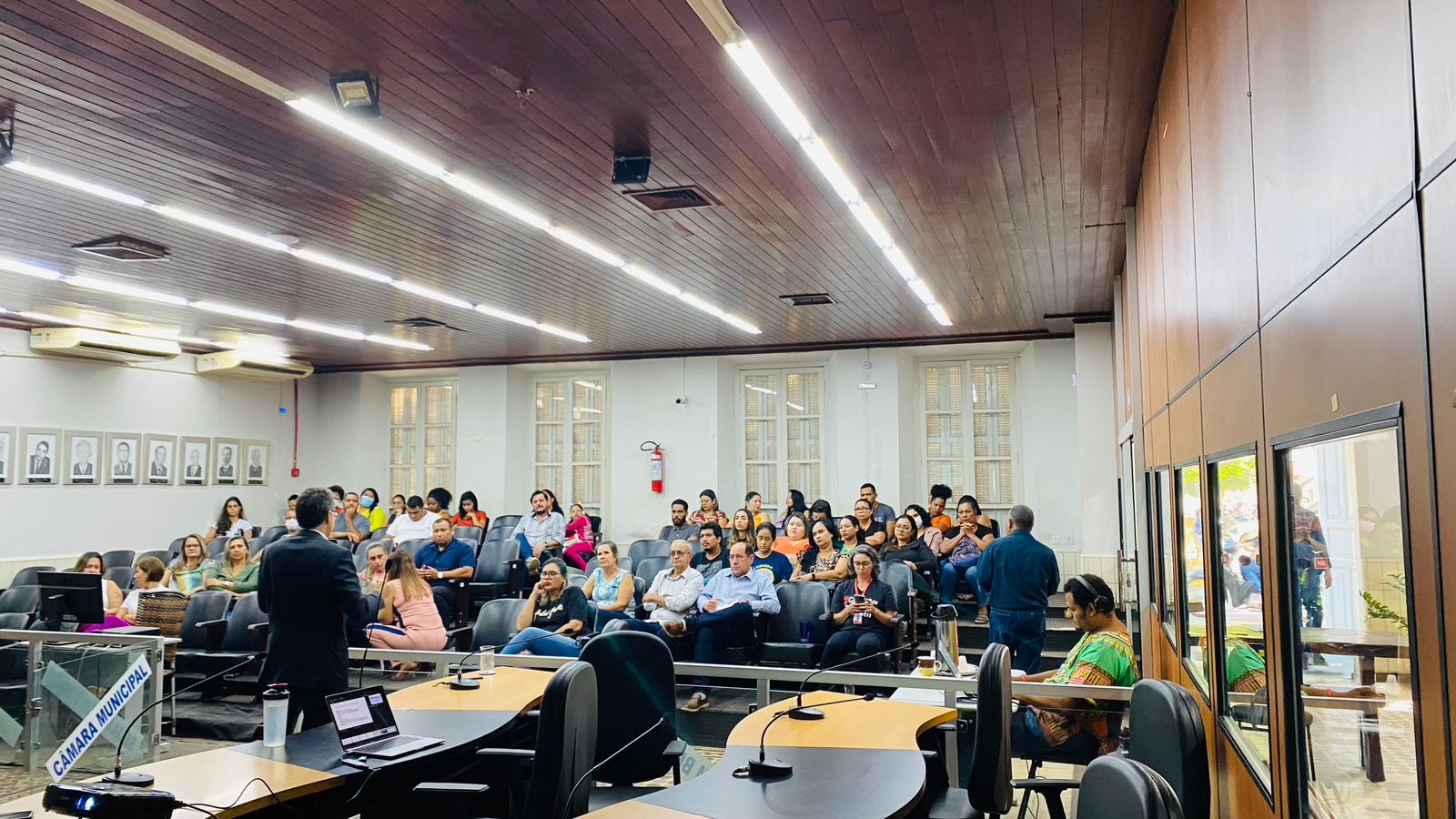 Câmara de Cáceres recebe palestra de combate ao trabalho infantil e fortalecimento dos órgãos de fiscalização
