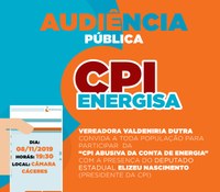 CONVITE: Câmara sedia audiência sobre CPI da Energisa nesta sexta-feira (8)