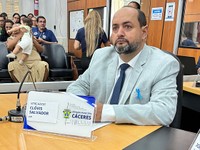 Clóvis Salvador retorna à Câmara de Cáceres; mandato de Judson Prata é cessado