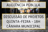 Comissão de Constituição e Justiça convoca audiência nesta quinta para discutir quatro Projetos de Lei