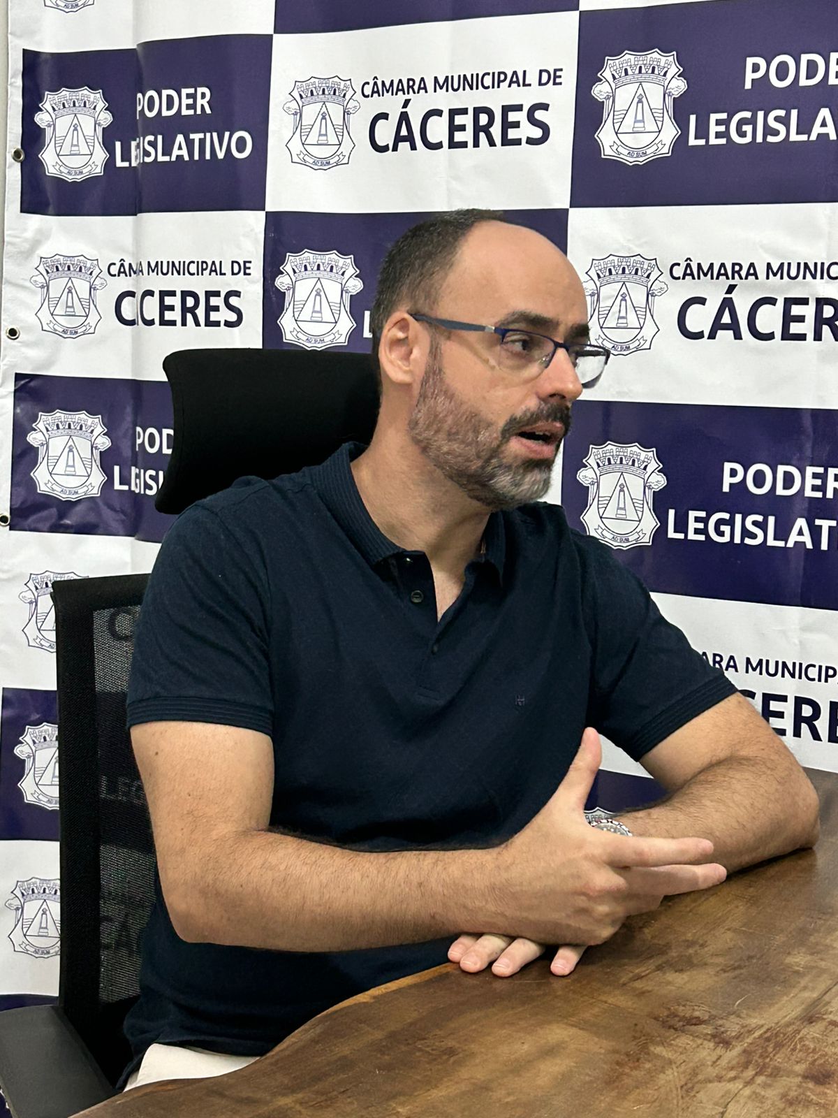 Controlador da Câmara de Cáceres, Lucas Sposito