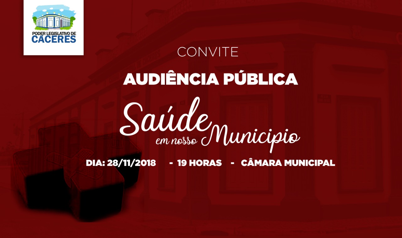 Convite Audiência Pública