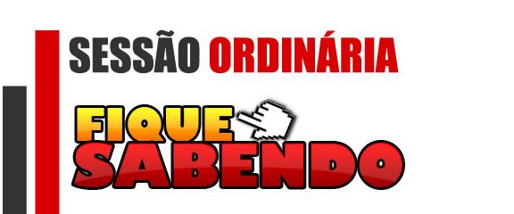 CONVITE PARA A SESSÃO ORDINÁRIA 08 DE MAIO