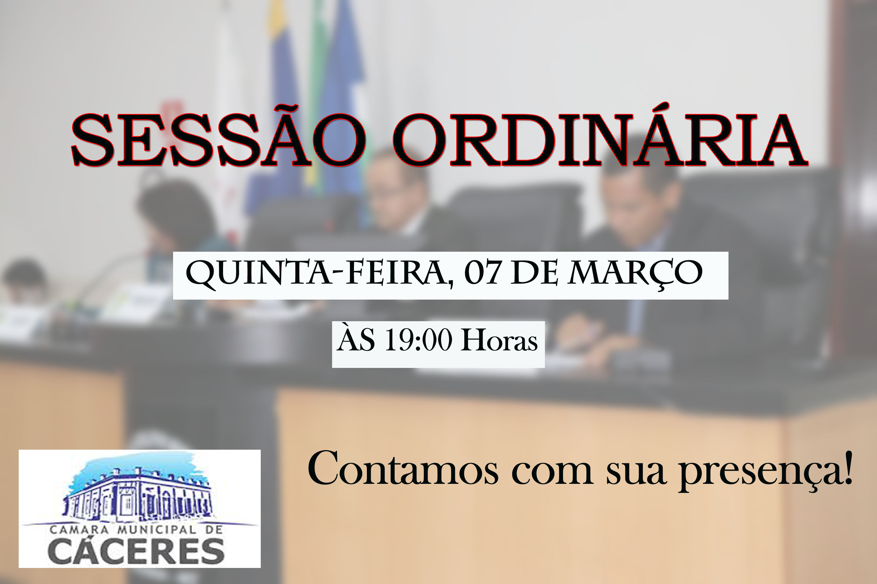 Convite Sessão Ordinária