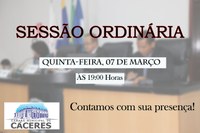 Convite Sessão Ordinária