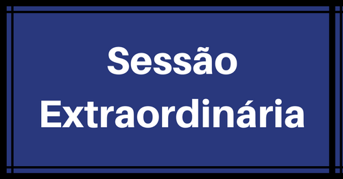 Convocação Sessão Extraordinária