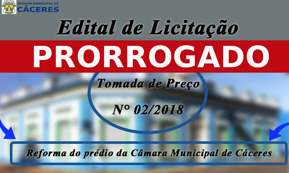 Prorrogação Licitação