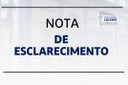 NOTA DE ESCLARECIMENTO: pagamento de diárias a vereadores e servidores