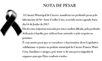 NOTA DE PESAR