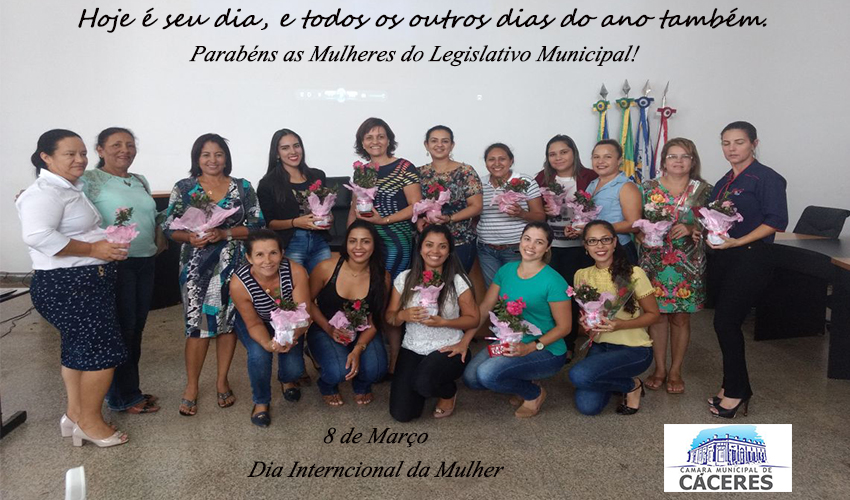 Parabéns Mulheres