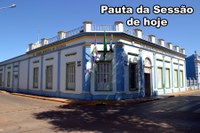Pauta da Sessão Ordinária da Câmara Municipal de Cáceres