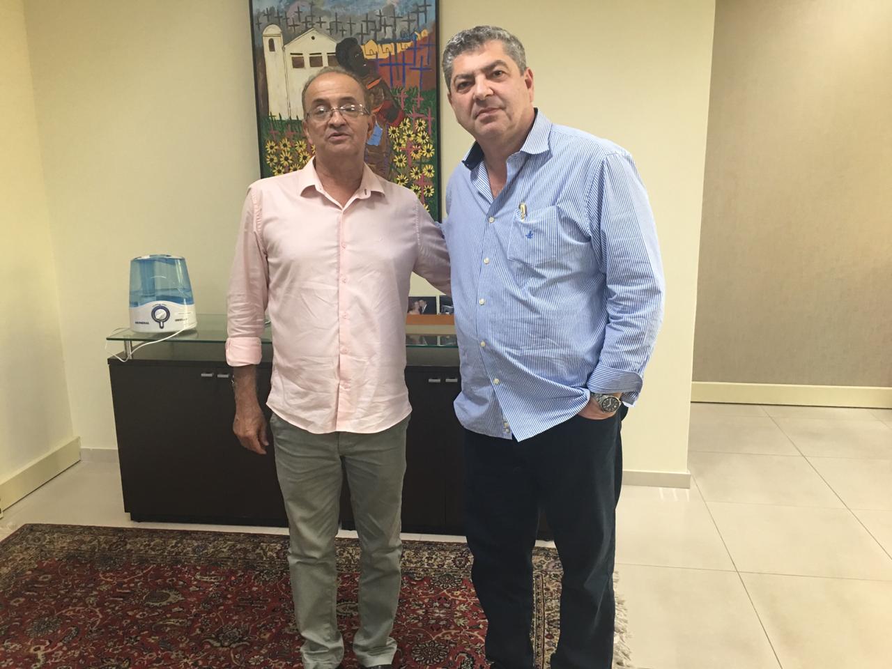 Presidente da Câmara prestigia Presidente eleito do Tribunal de Contas do Estado