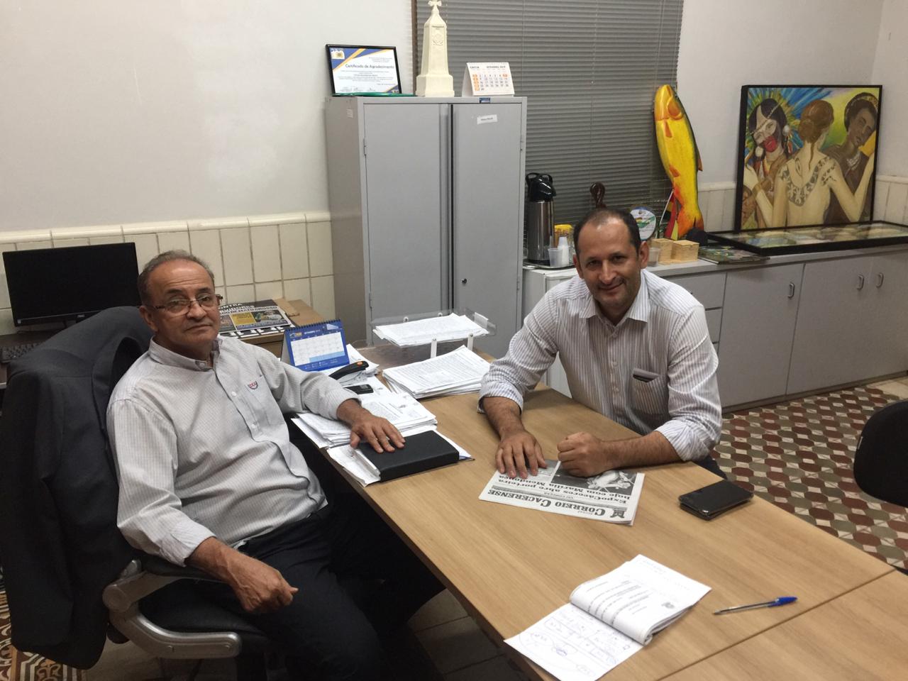 Presidente da Câmara recebe Assessor Especial da Casa Civil