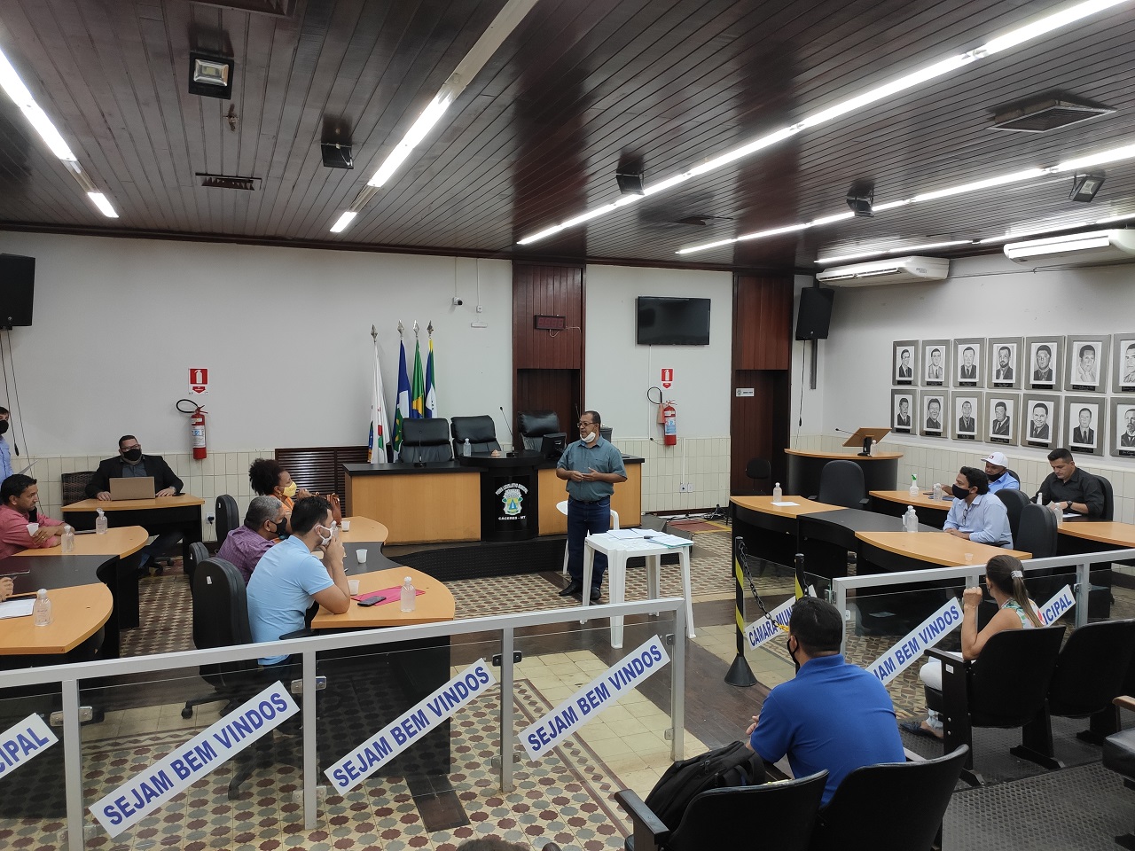  Primeira reunião da nova Legislatura da Câmara debate ações de contenção da pandemia e define representante para integrar o Comitê do Covid-19