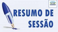 Resumo Sessão Ordinária