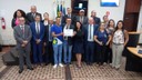 RETORNO AOS TRABALHOS: Sessão da Câmara de Cáceres é marcada por homenagem a Jovem Senador por Mato Grosso