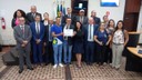 RETORNO AOS TRABALHOS: Sessão da Câmara de Cáceres é marcada por homenagem a Jovem Senador por Mato Grosso RETORNO AOS TRABALHOS: Sessão da Câmara de Cáceres é marcada por homenagem a Jovem Senador por Mato Grosso