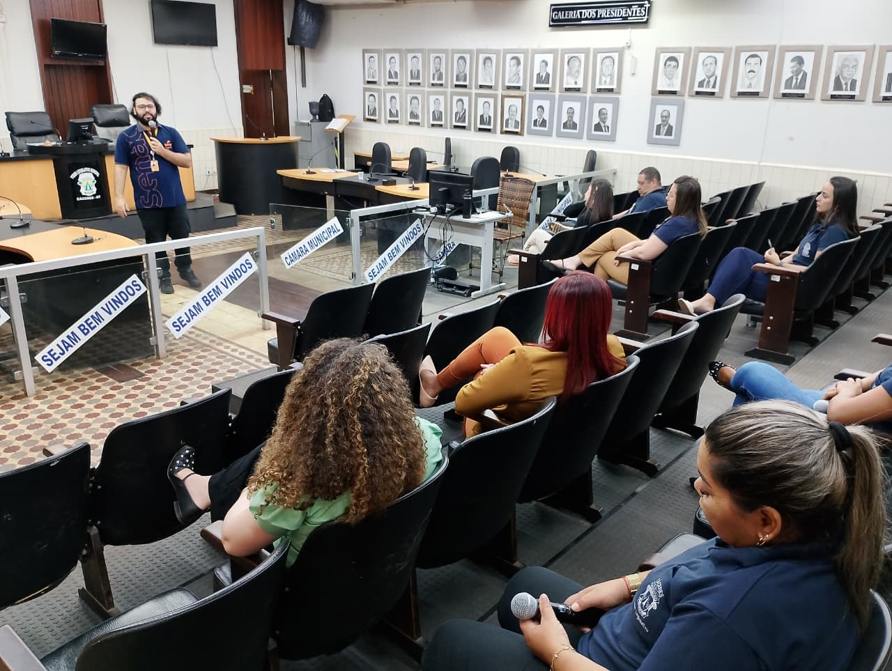 Servidores da Câmara de Cáceres aprimoram atendimento ao público com curso do Senac