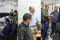 Servidores da Câmara de Terra Nova do Norte visitam sistema de votação eletrônica da Câmara de Cáceres