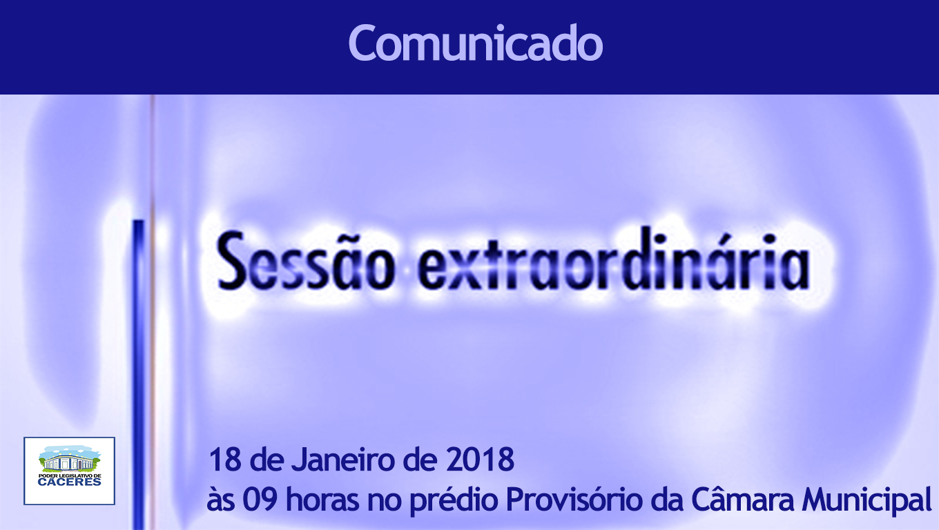 Sessão Extraordinária