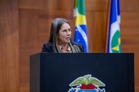 Valdeníria assume como deputada e promete defender ‘com garra’ os interesses de Mato Grosso e Região Oeste