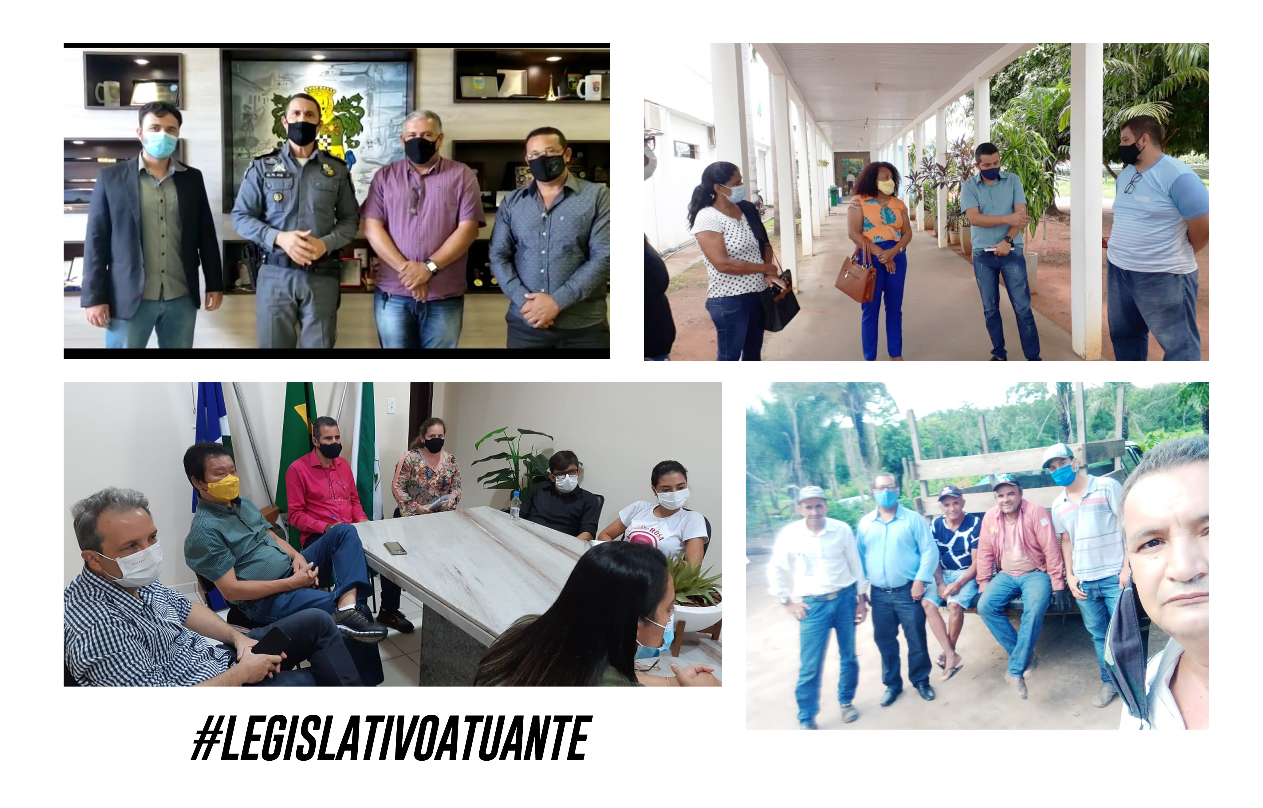 LEGISLATIVO ATUANTE: Vereadores acompanham seletivo da Saúde, pedem unidade da PM na Sadia, solicitam reformas em estradas e exigem esclarecimentos sobre reordenamento de alunos no município