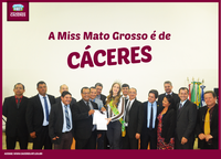 Vereadores homenageiam a Miss Mato Grosso
