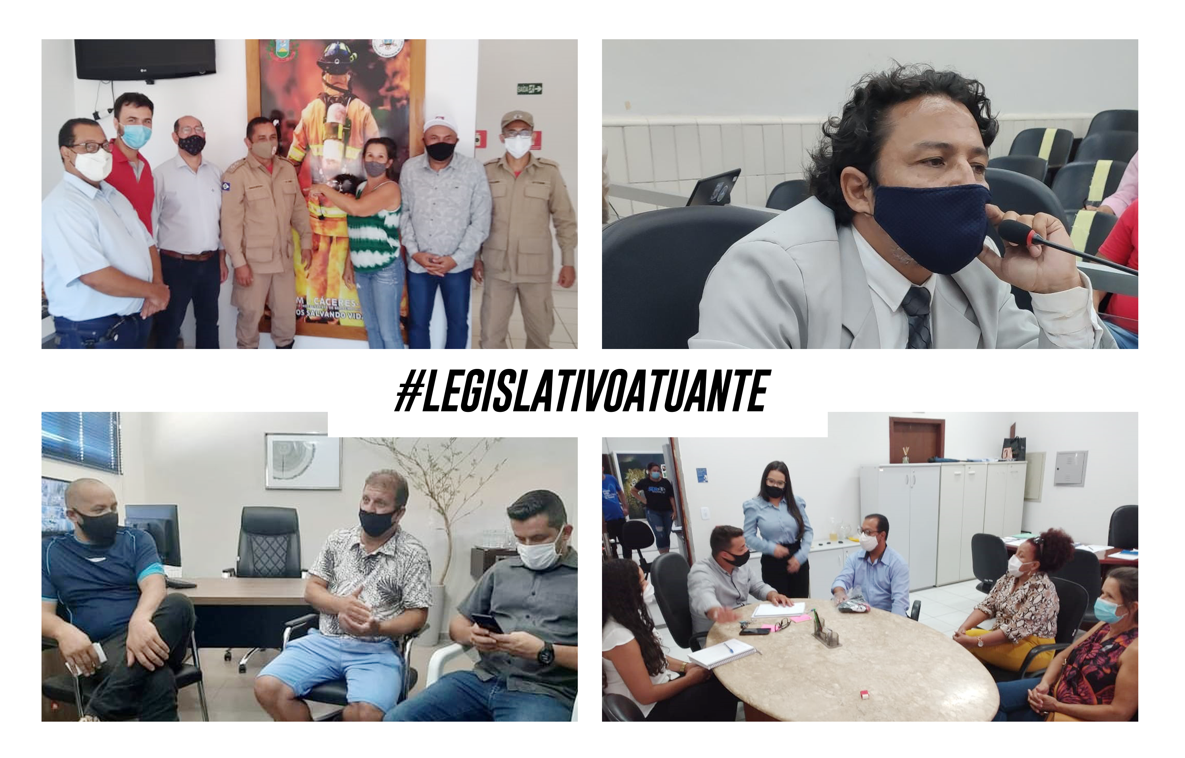 LEGISLATIVO ATUANTE: Vereadores querem revisão de aumento do IPTU e da água, auxiliam projeto social dos bombeiros e pedem permanência do Centro de Referência de Direitos Humanos em Cáceres