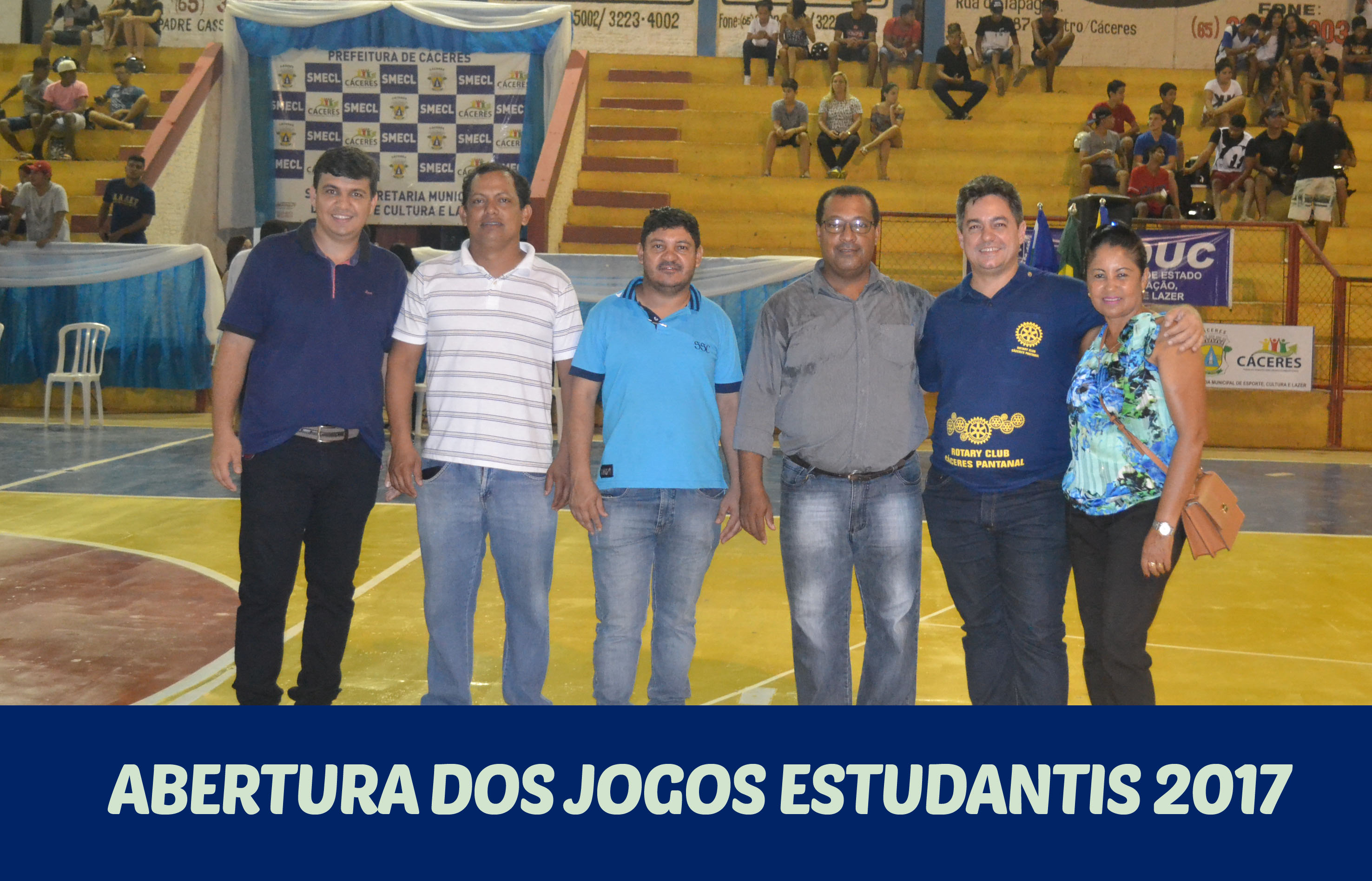 Vereadores Participam da abertura dos Jogos da Juventude 2017
