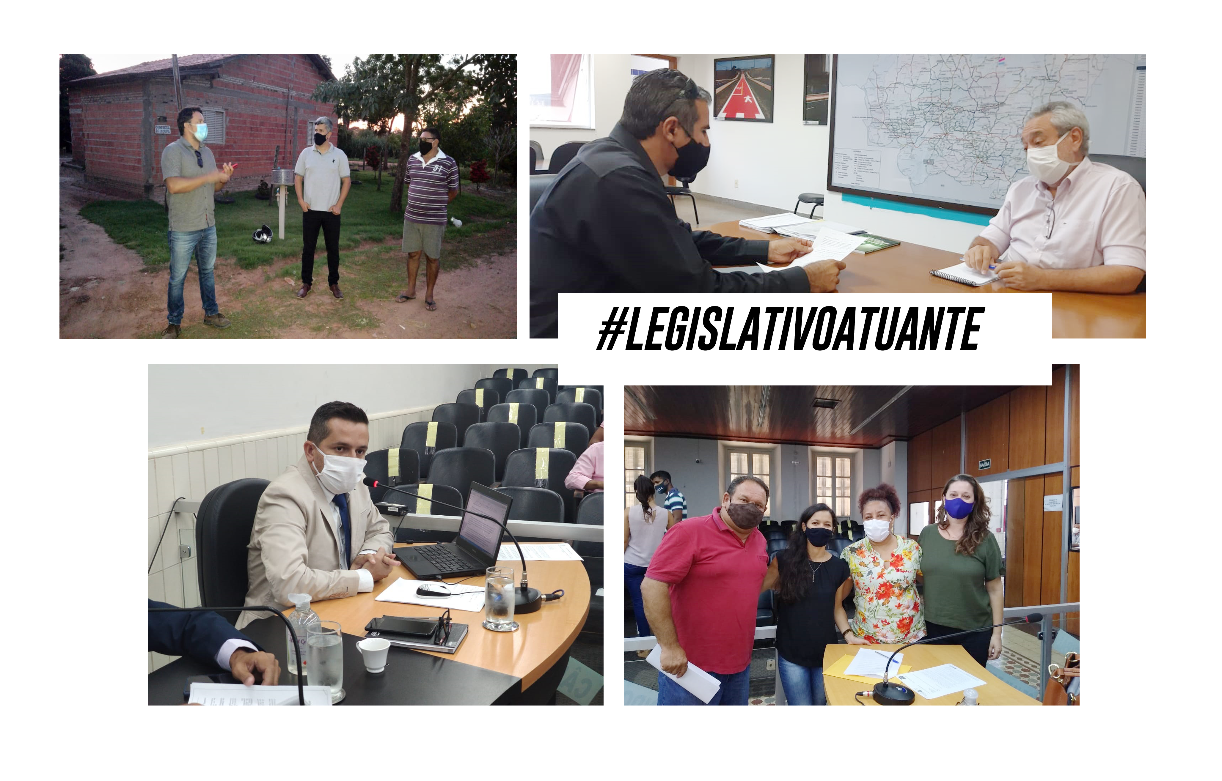 LEGISLATIVO ATUANTE: Vereadores pedem criação de Centro de Zoonoses e de Casa de Acolhimento a vítimas de violência doméstica, ouvem moradores do Massa Barro e demandam conclusão de asfaltamento em sete bairros