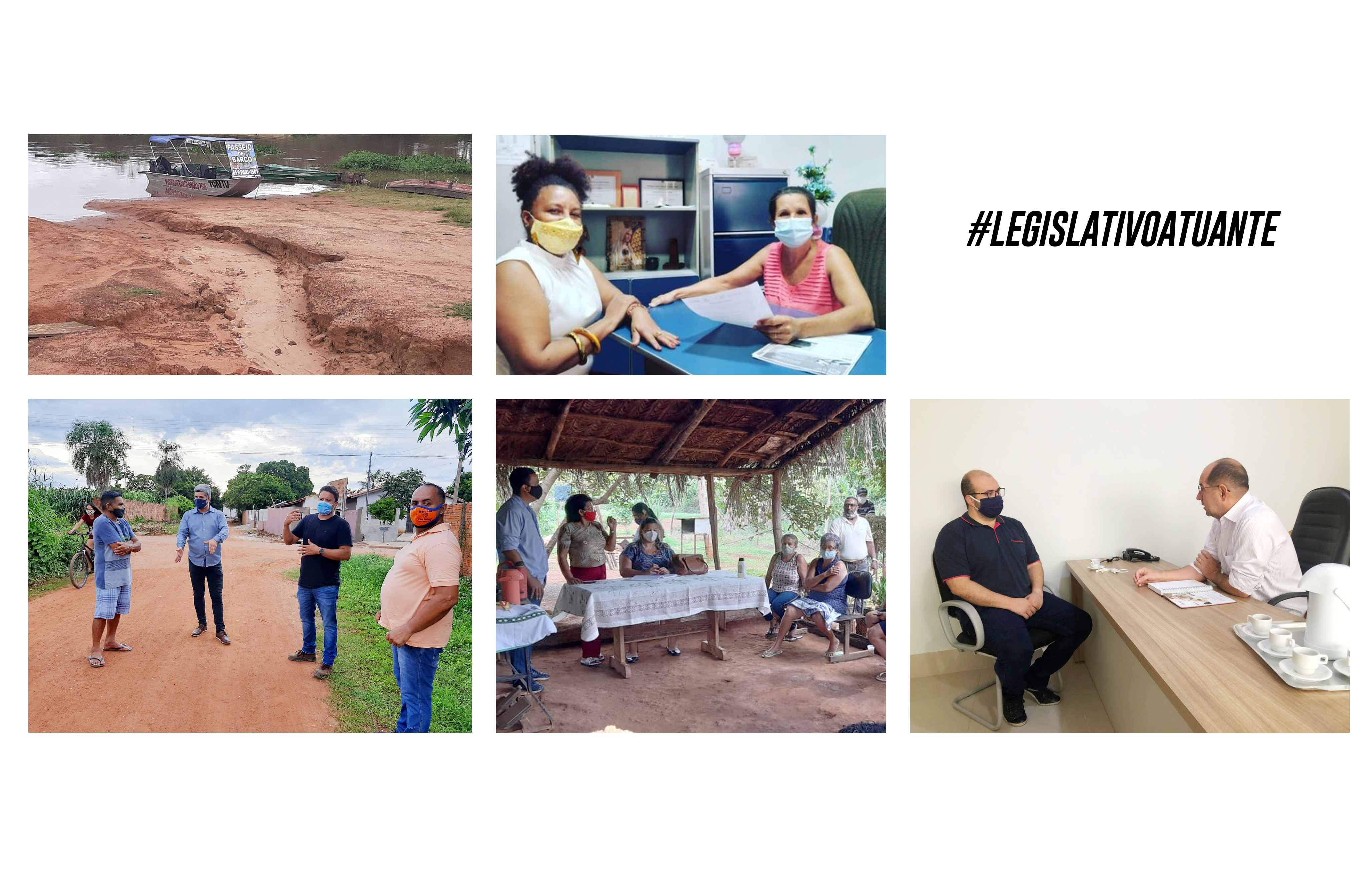 LEGISLATIVO ATUANTE: Vereadores pedem transparência na vacinação do Covid-19, buscam reformas visando o início da pesca, levam pautas da Saúde e Agricultura Familiar a Deputado Federal e ouvem moradores do Massa Barro e Vale do Mangaval